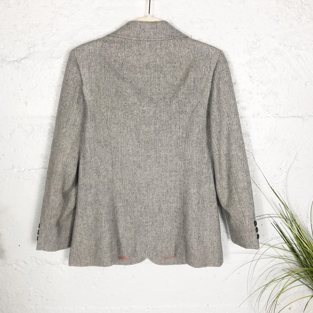 Pendleton Virgin Wool Gray Blazer - image 7